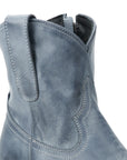 Plain Jane Bootie - Washed Denim