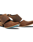 Plain Jane Slingback Mule - Burnt Caramel