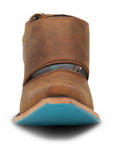 Plain Jane Slingback Mule - Burnt Caramel