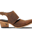 Plain Jane Slingback Mule - Burnt Caramel