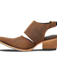 Plain Jane Slingback Mule - Burnt Caramel
