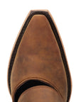 Plain Jane Slingback Mule - Burnt Caramel