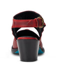 Plain Jane Slingback Mule - Smoldering Ruby