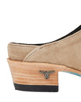 Plain Jane Mule - Latte Suede