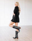 Emma Jane Boot - Jet Black