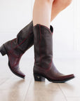 Emma Jane Boot - Black Cherry