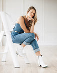 Smokeshow Bootie - Matte White