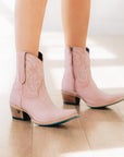 Smokeshow Bootie - Blush