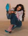 Smokeshow Bootie - Blush