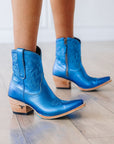 Smokeshow Bootie - Cobalt Metallic