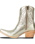 Smokeshow Bootie - Champagne Metallic