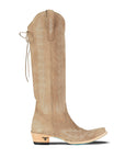 Lexington Knee High Corset - Latte Suede