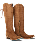 Lexington Knee High Corset - Toffee Suede