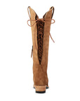 Lexington Knee High Corset - Toffee Suede