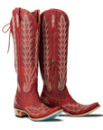 Lexington Knee High Corset - Smoldering Ruby