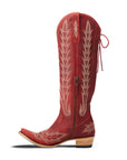 Lexington Knee High Corset - Smoldering Ruby