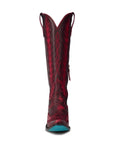 Lexington Knee High Corset - Black Cherry
