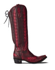 Lexington Knee High Corset - Black Cherry