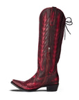 Lexington Knee High Corset - Black Cherry
