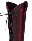 Lexington Knee High Corset - Black Cherry