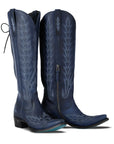 Lexington Knee High Corset - Midnight Navy