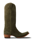 Emma Jane Boot - Olive Suede