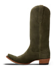 Emma Jane Boot - Olive Suede