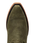 Emma Jane Boot - Olive Suede