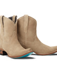 Emma Jane Bootie - Latte Suede