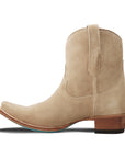 Emma Jane Bootie - Latte Suede