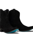 Emma Jane Bootie - Soft Black Suede