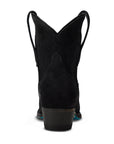 Emma Jane Bootie - Soft Black Suede