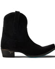 Emma Jane Bootie - Soft Black Suede