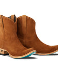 Emma Jane Bootie - Toffee Suede