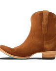 Emma Jane Bootie - Toffee Suede