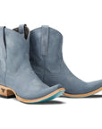 Emma Jane Bootie - Washed Denim