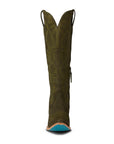 Sandaga Knee High - Olive Suede