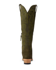Sandaga Knee High - Olive Suede