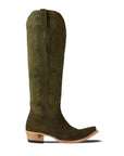 Sandaga Knee High - Olive Suede