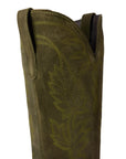 Sandaga Knee High - Olive Suede