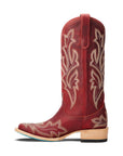 Saratoga Square Boot - Smoldering Ruby