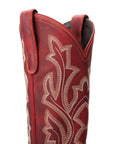 Saratoga Square Boot - Smoldering Ruby