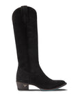 Plain Jane Boot - Soft Black Suede