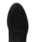 Plain Jane Boot - Soft Black Suede