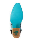 Robin Cut Out Slingback Mule - Powder Blue