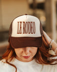 Le Rodeo Embroidered Trucker Hat