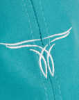 Ladies Ponytail Cap - Turquoise