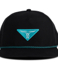 Ladies Snapback Cap - Black