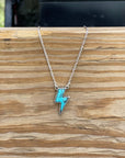 Lightning Bolt Stone Necklace
