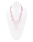 Lilac Jade Statement Necklace